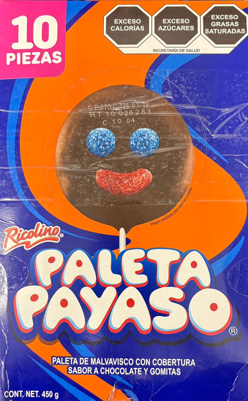 Paleta Payaso