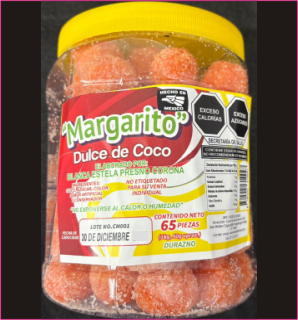 Dulce de coco Margarito