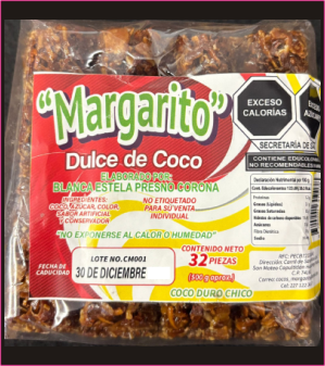 Dulce de Coco Margarito